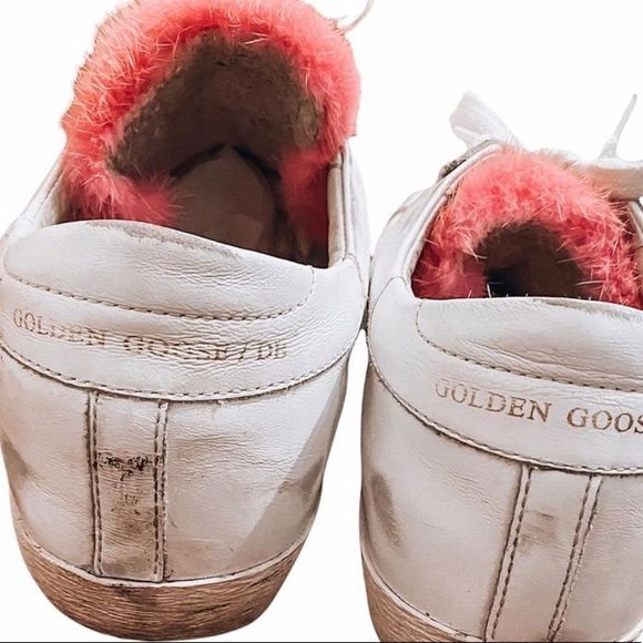 Golden Goose Pink Fur Tongue 39 - Picture 6 of 6